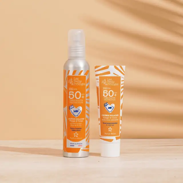 Crème solaire SPF 50+ visage & corps - Les Petits Prödiges