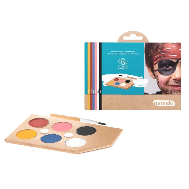 Kit de maquillage 6 fards Arc-en-ciel - Namaki