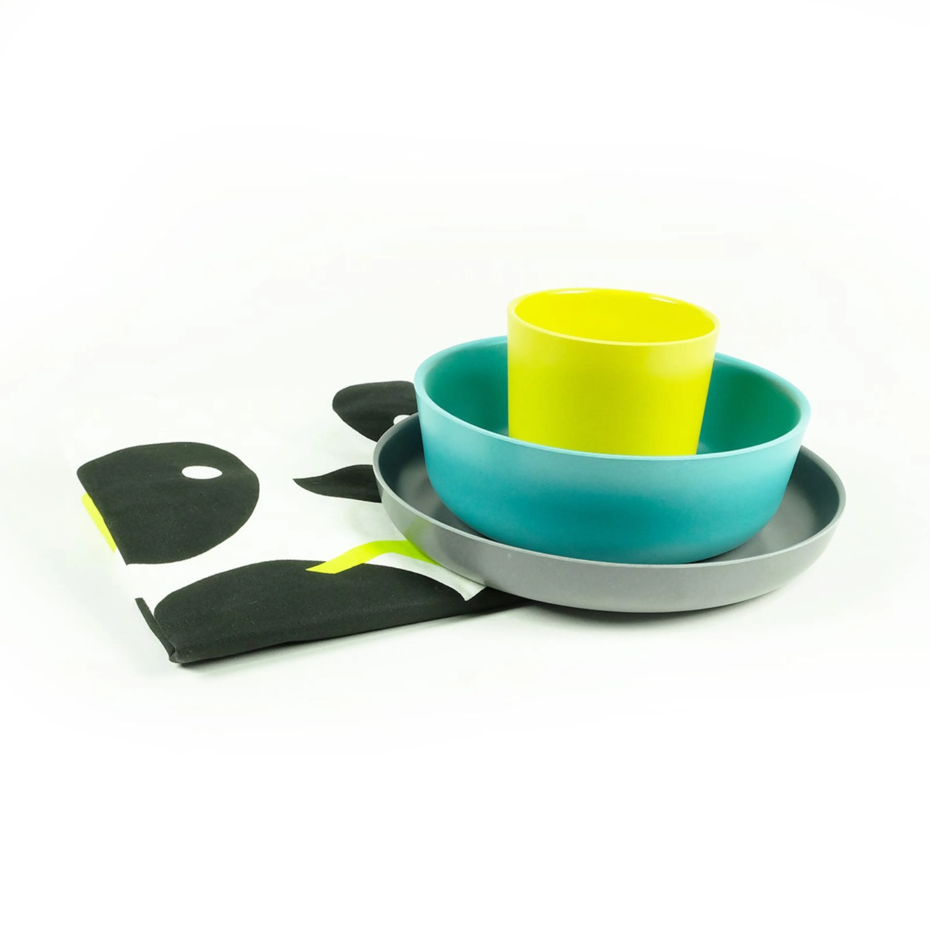 Coffret repas panda - Coq en pâte