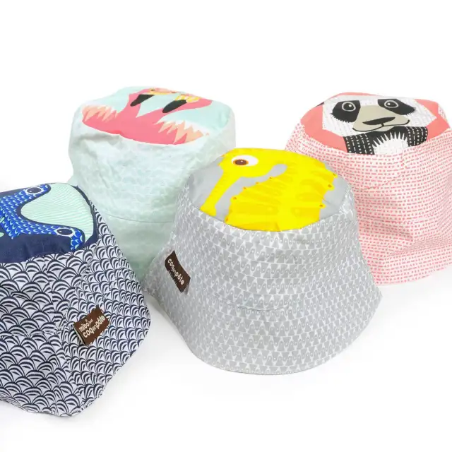 Bob en coton pour enfant - Coq en pâte