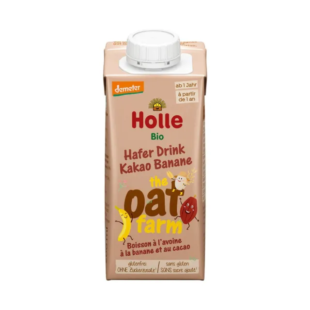 Boisson bio à l'avoine à la banane et au cacao - Holle