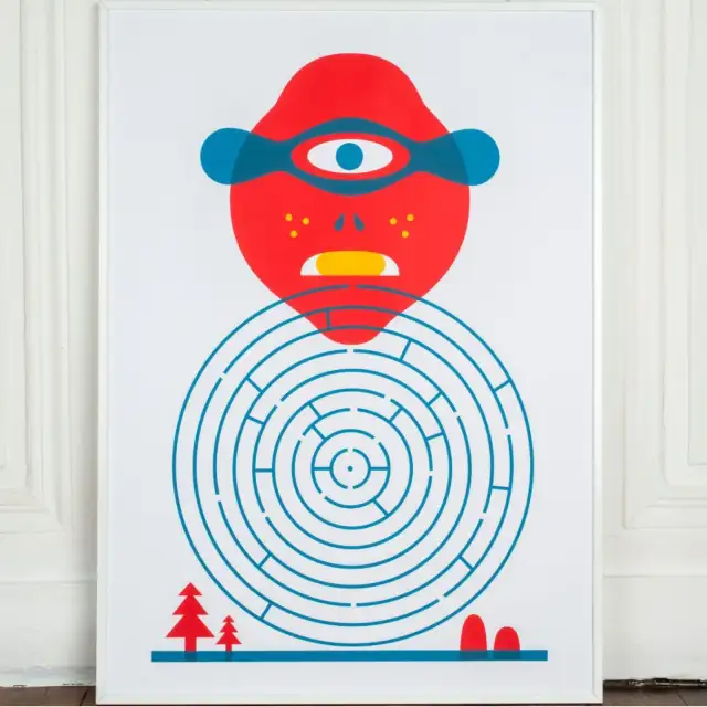 Affiche Cyclope - Maison Georges