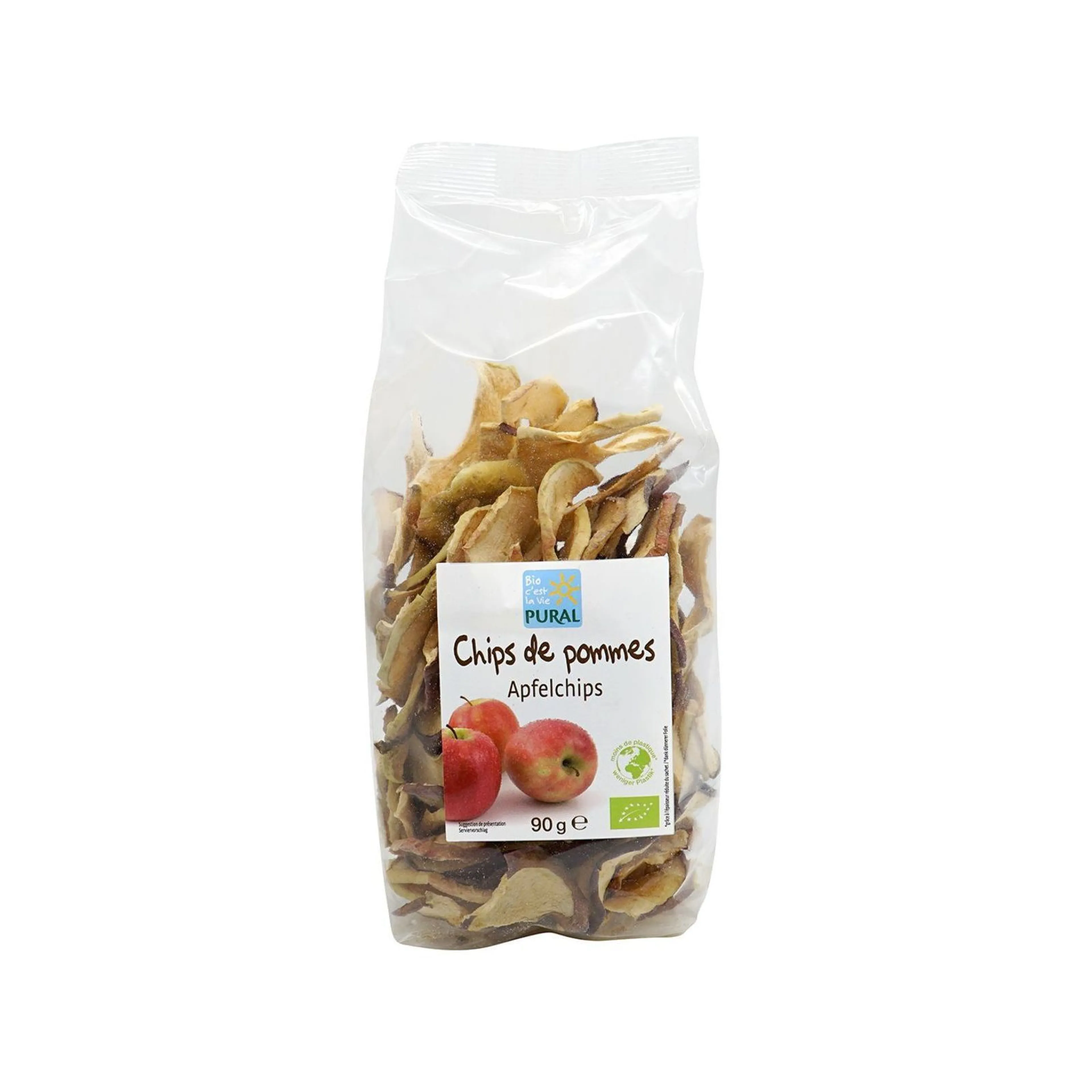 Chips de pommes Bio - 90g - Pural