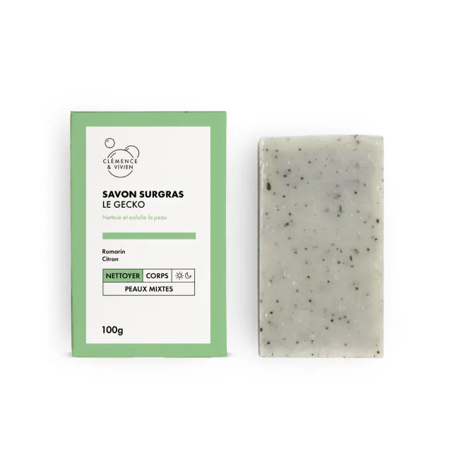 Savon à froid le gecko - Clémence et Vivien
