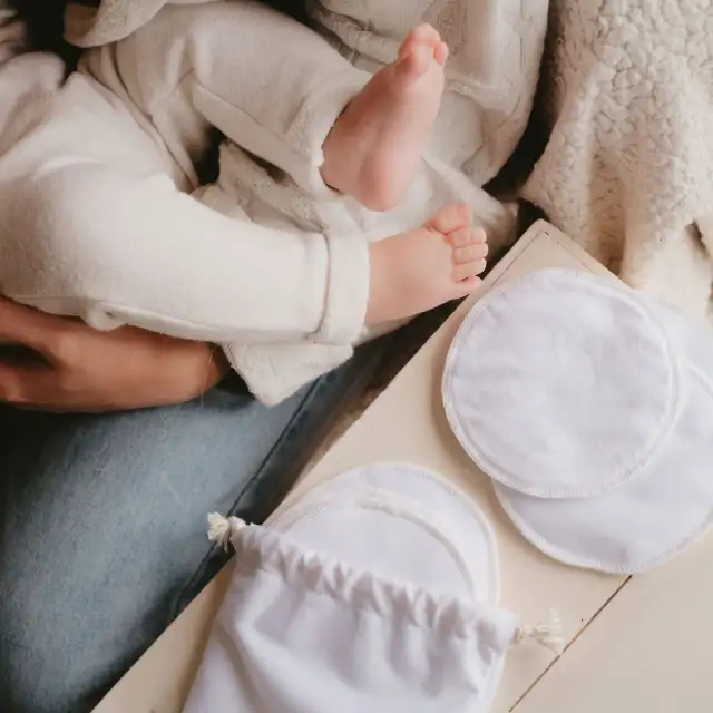 Lot de 4 coussinets d'allaitement lavables - Néobulle