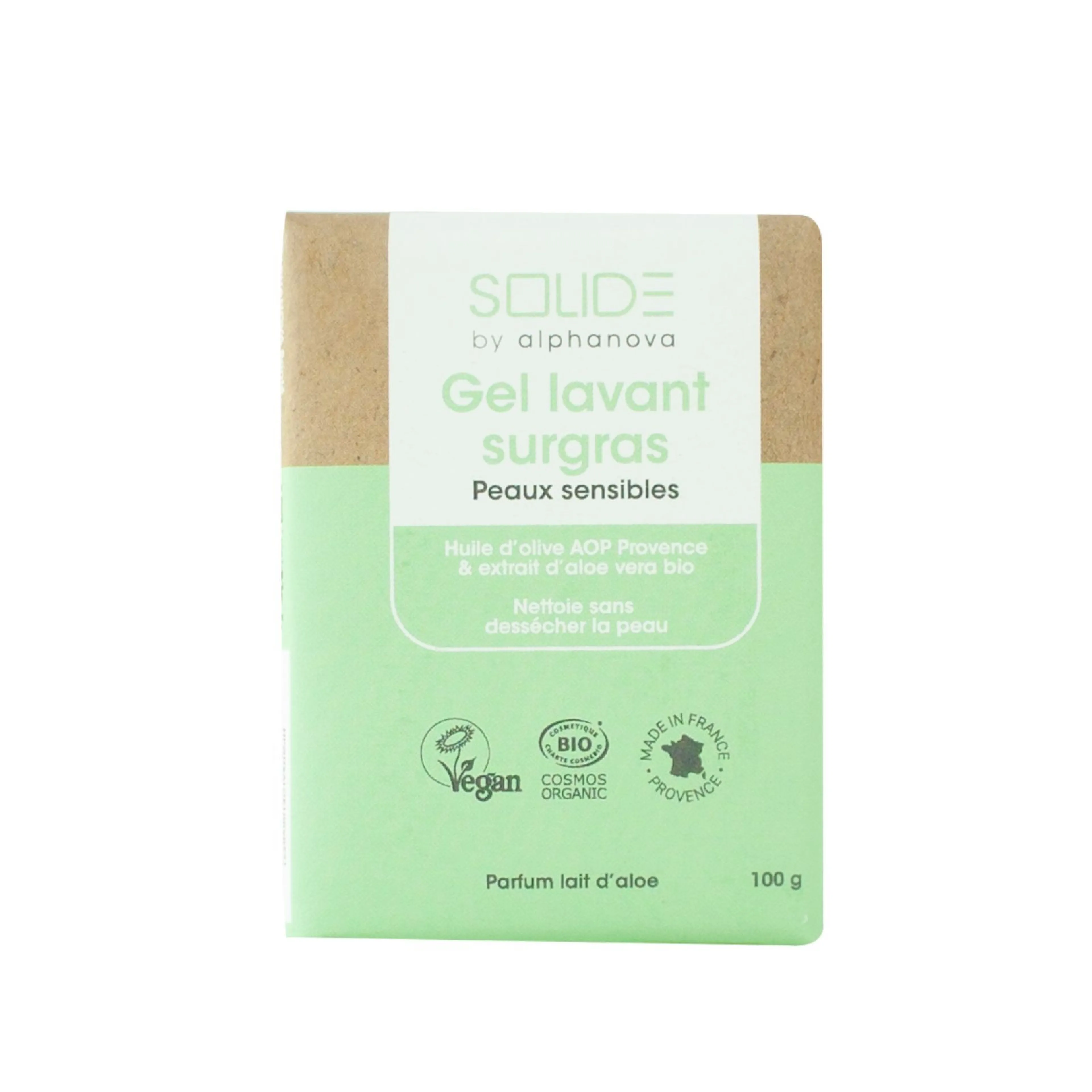 Gel lavant surgras peaux sensibles - Solide By Alphanova