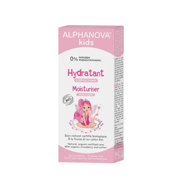 Crème hydratant princesse visage & corps - Alphanova Kids