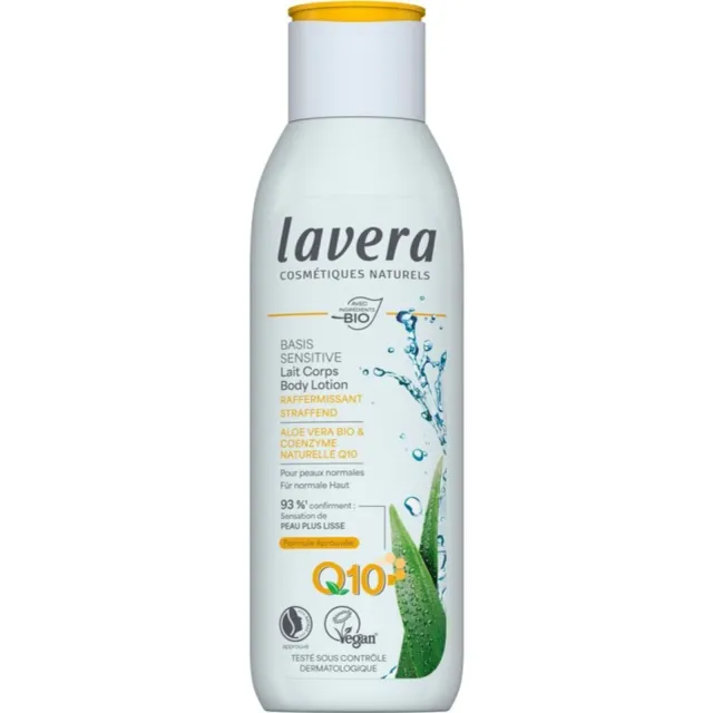 Lait corps raffermissant Q10 - Basis Sensitiv - Lavera