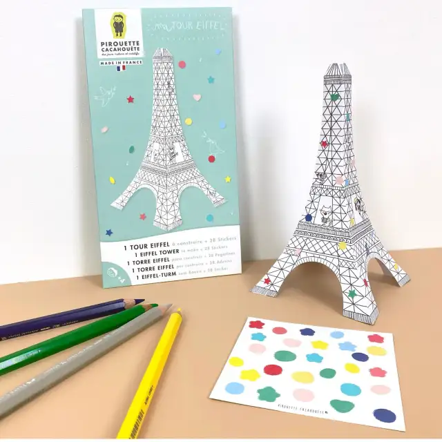 Maquette Tour Eiffel - Pirouette Cacahouète