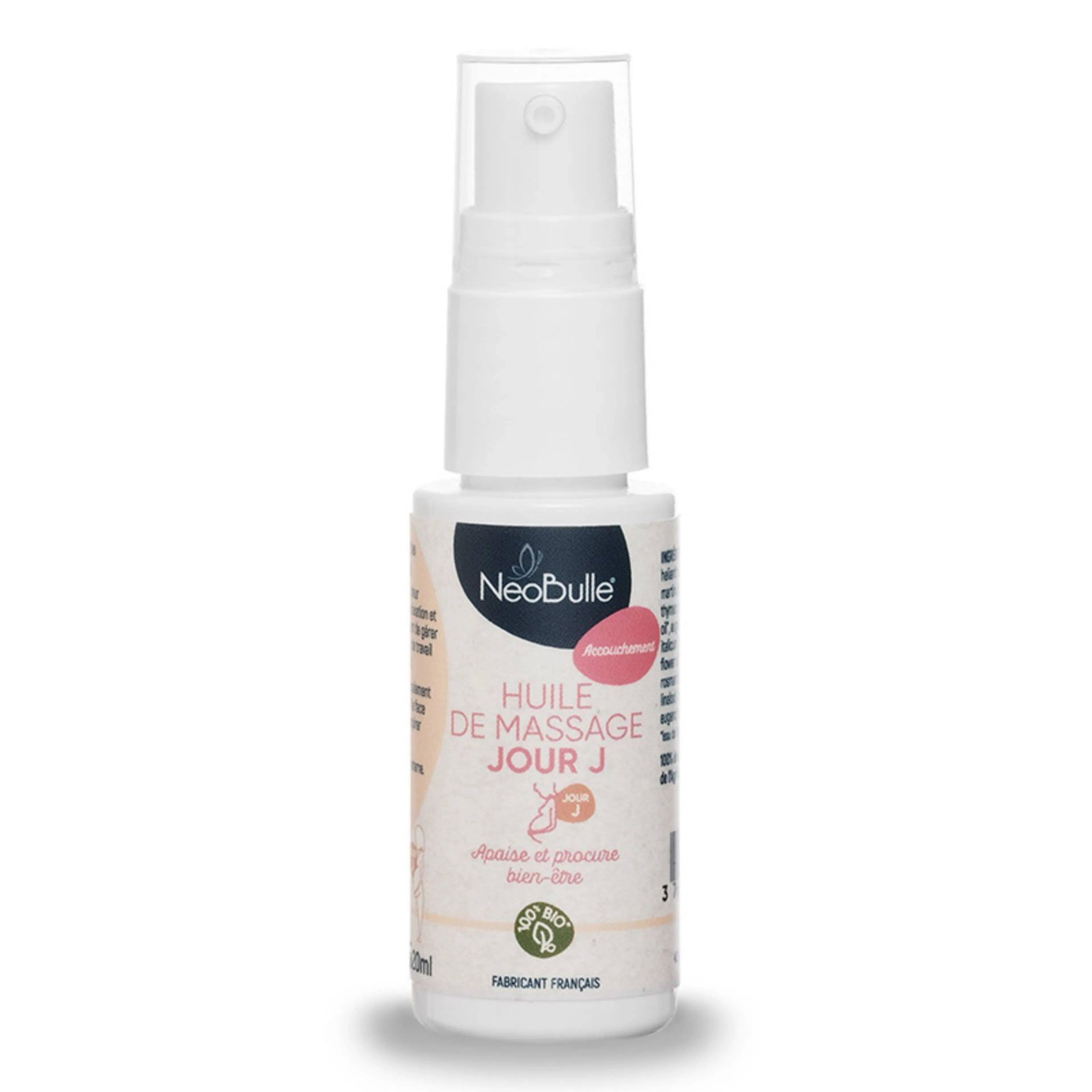Huile de massage Jour J Accouchement - Néobulle