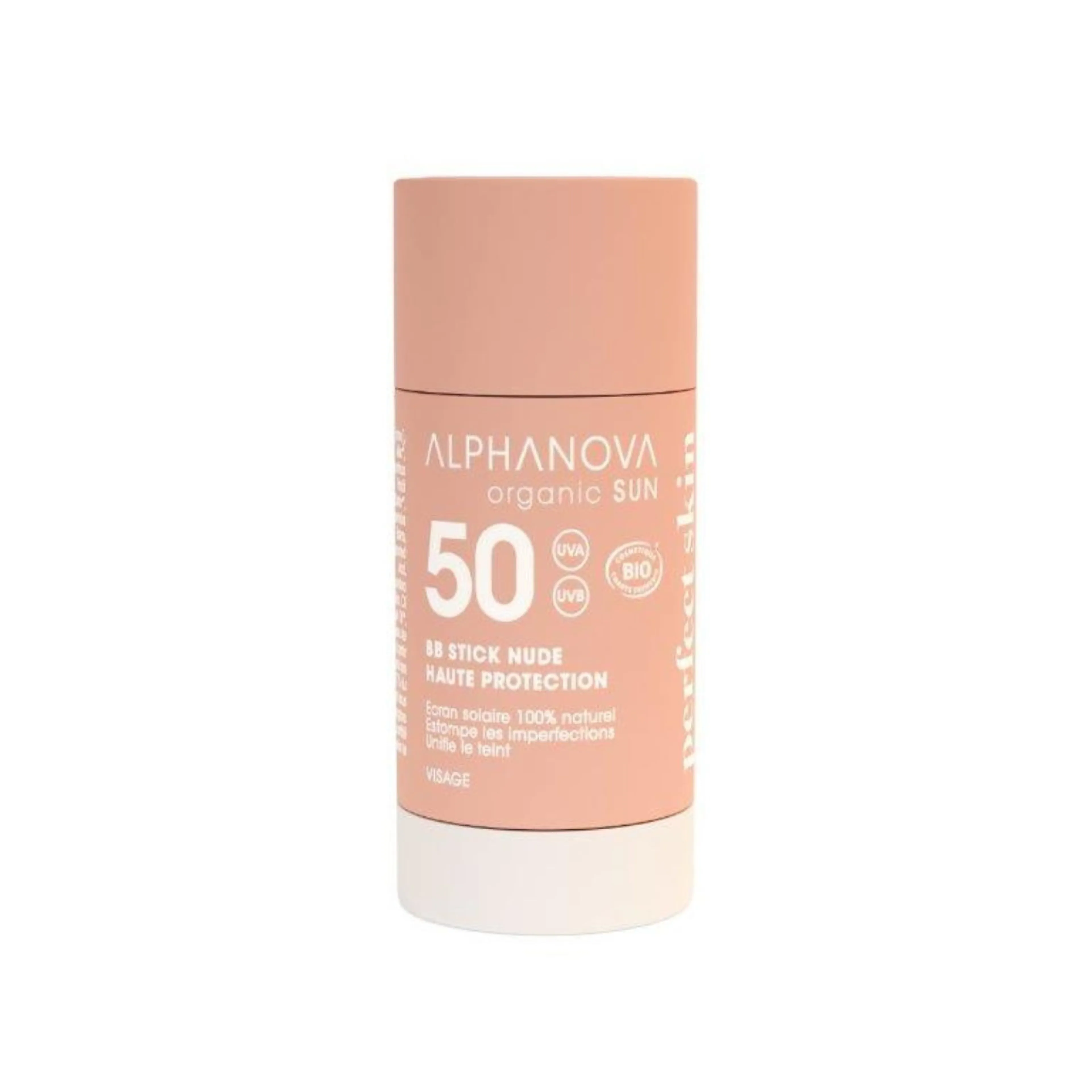 BB Stick Nude Solaire Visage SPF50 - Alphanova