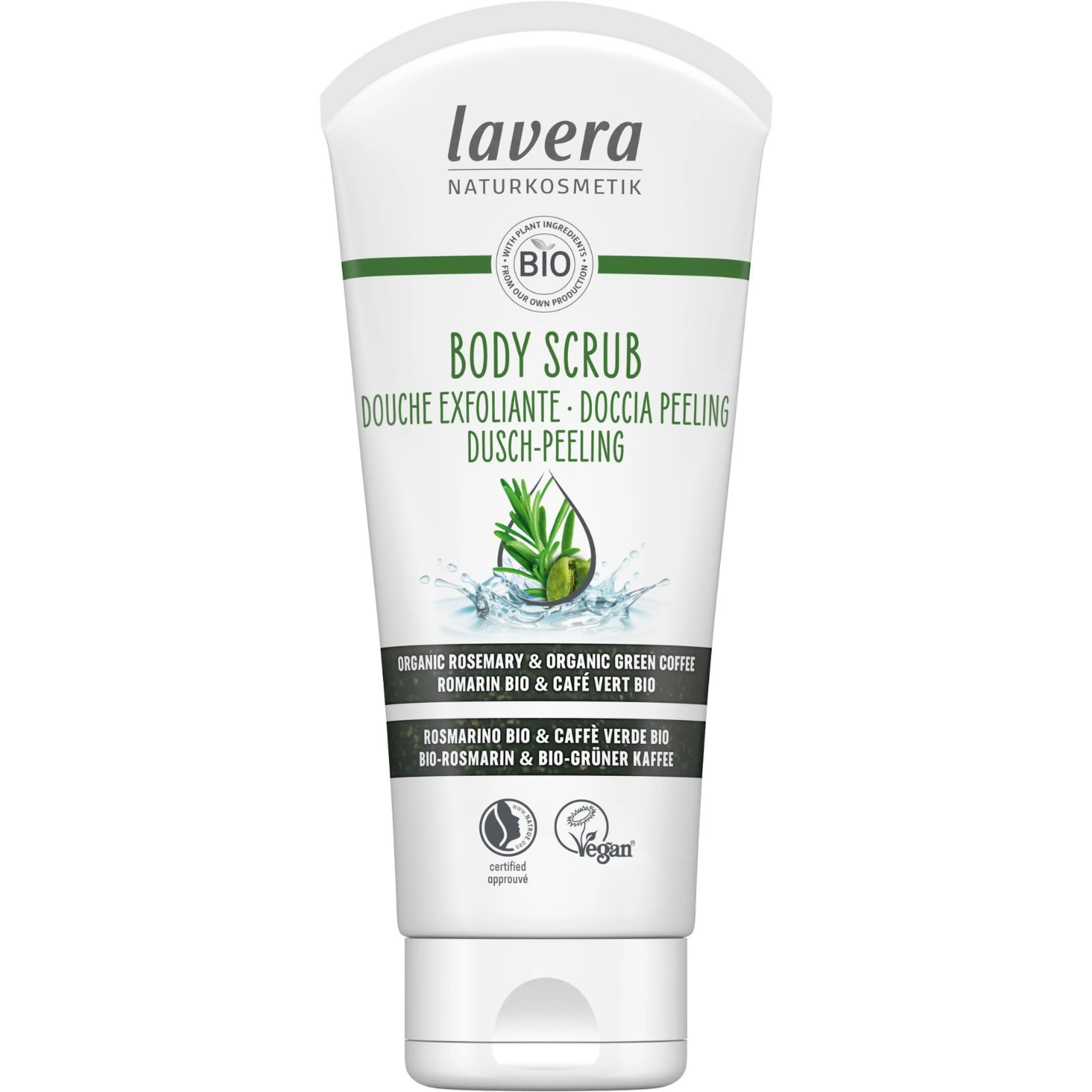 Gel douche exfoliante - Lavera