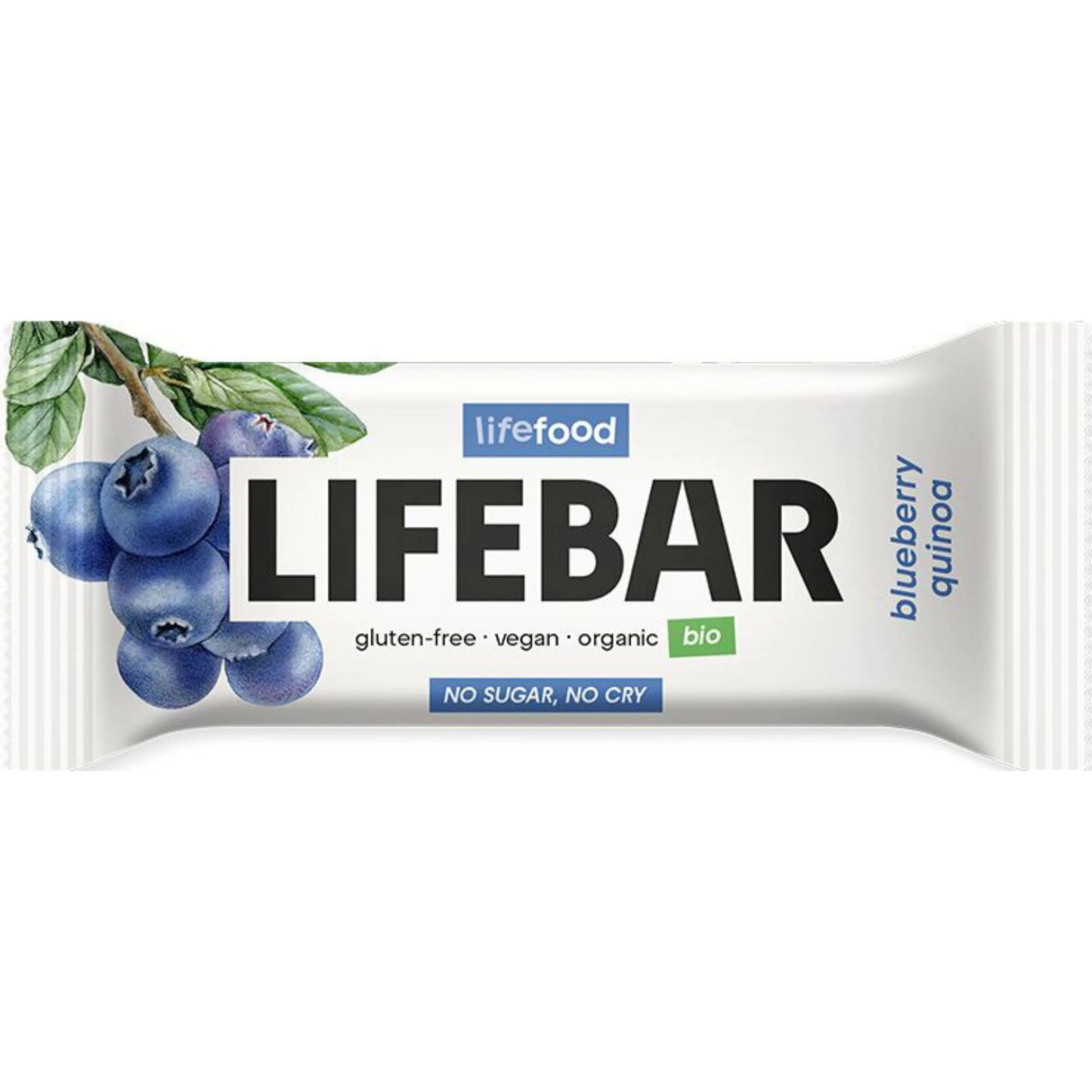 Barre énergétique Myrtille Quinoa -Bio - 40g - Lifefood