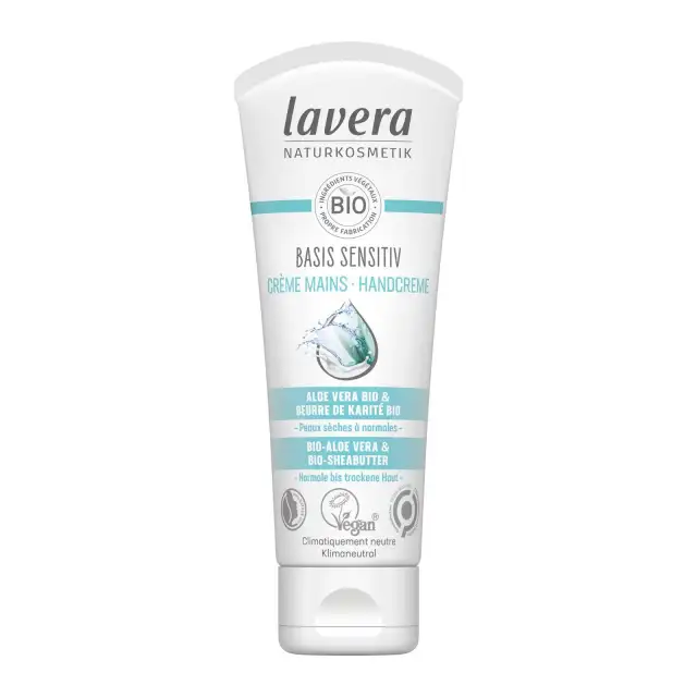 Crème pour les mains à l'Aloe Vera & Karité Bio - Lavera