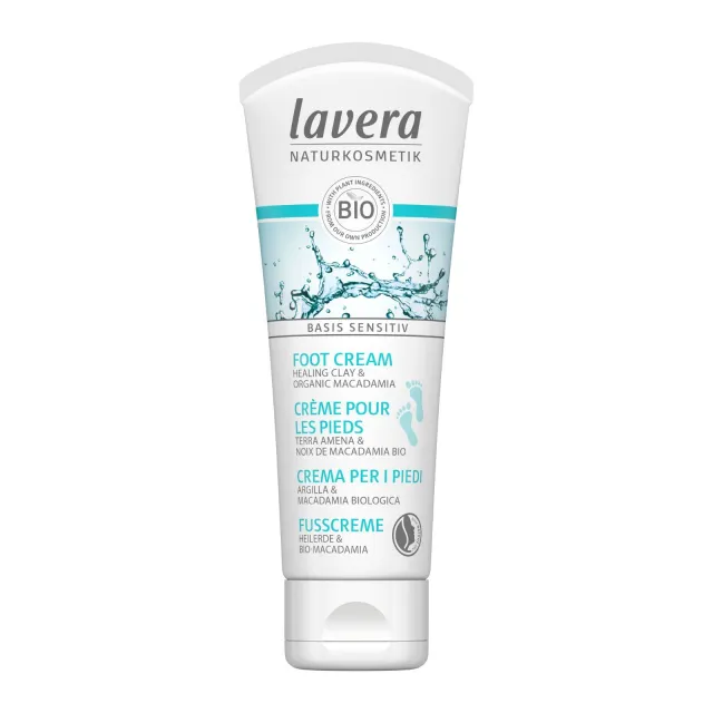 Crème hydratante pour les pieds - Basis Sensitiv - Lavera