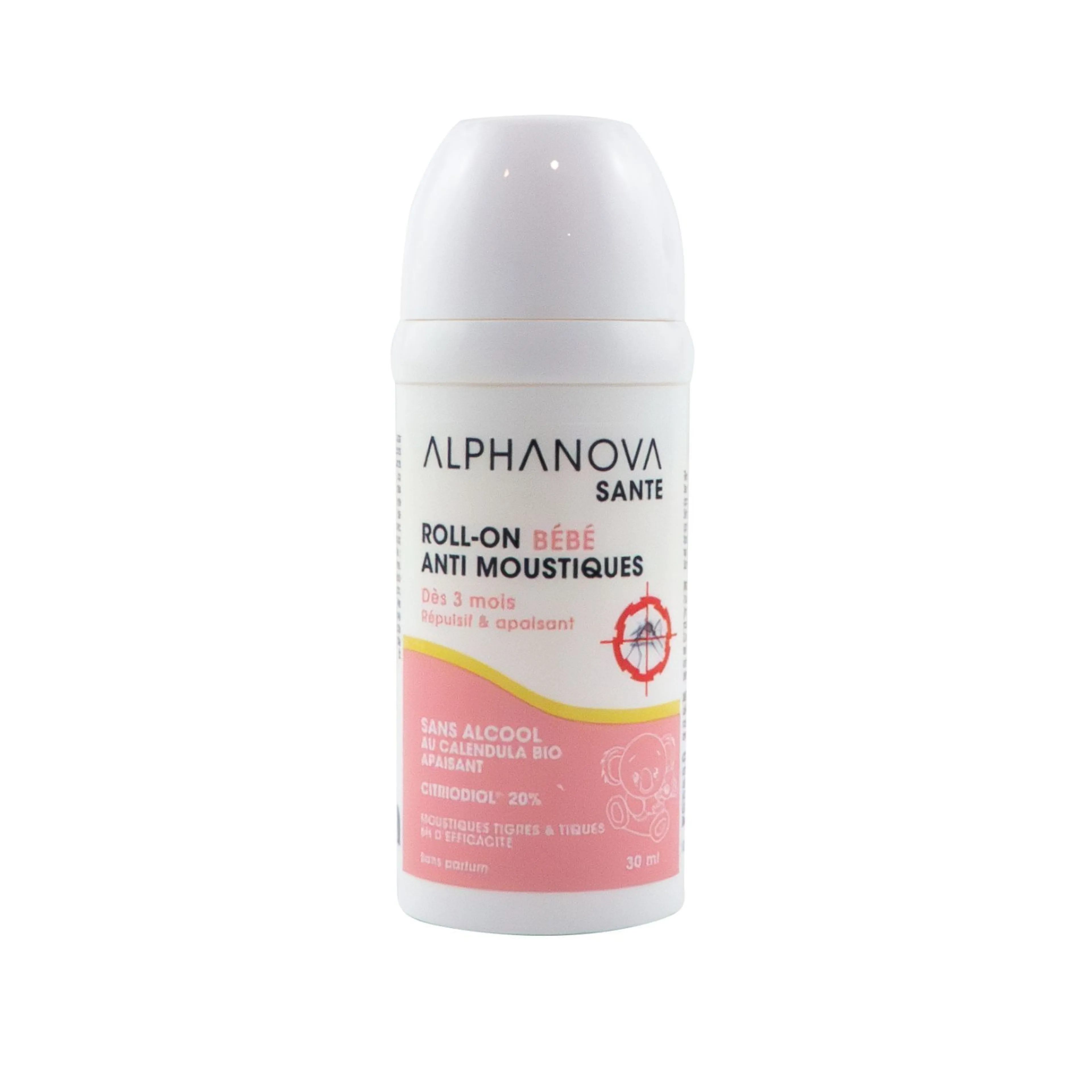 Roll-On Anti-Moustiques Bébé - Alphanova