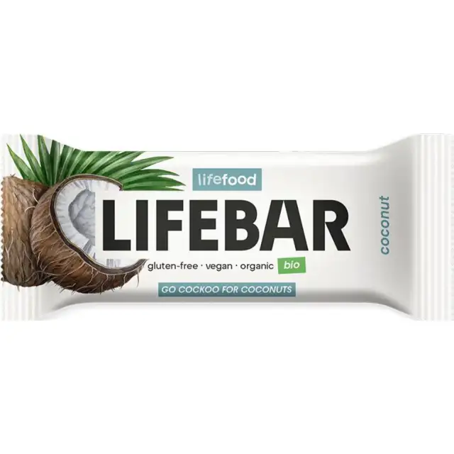 Barre énergétique Crue Coco 40 g – Lifefood