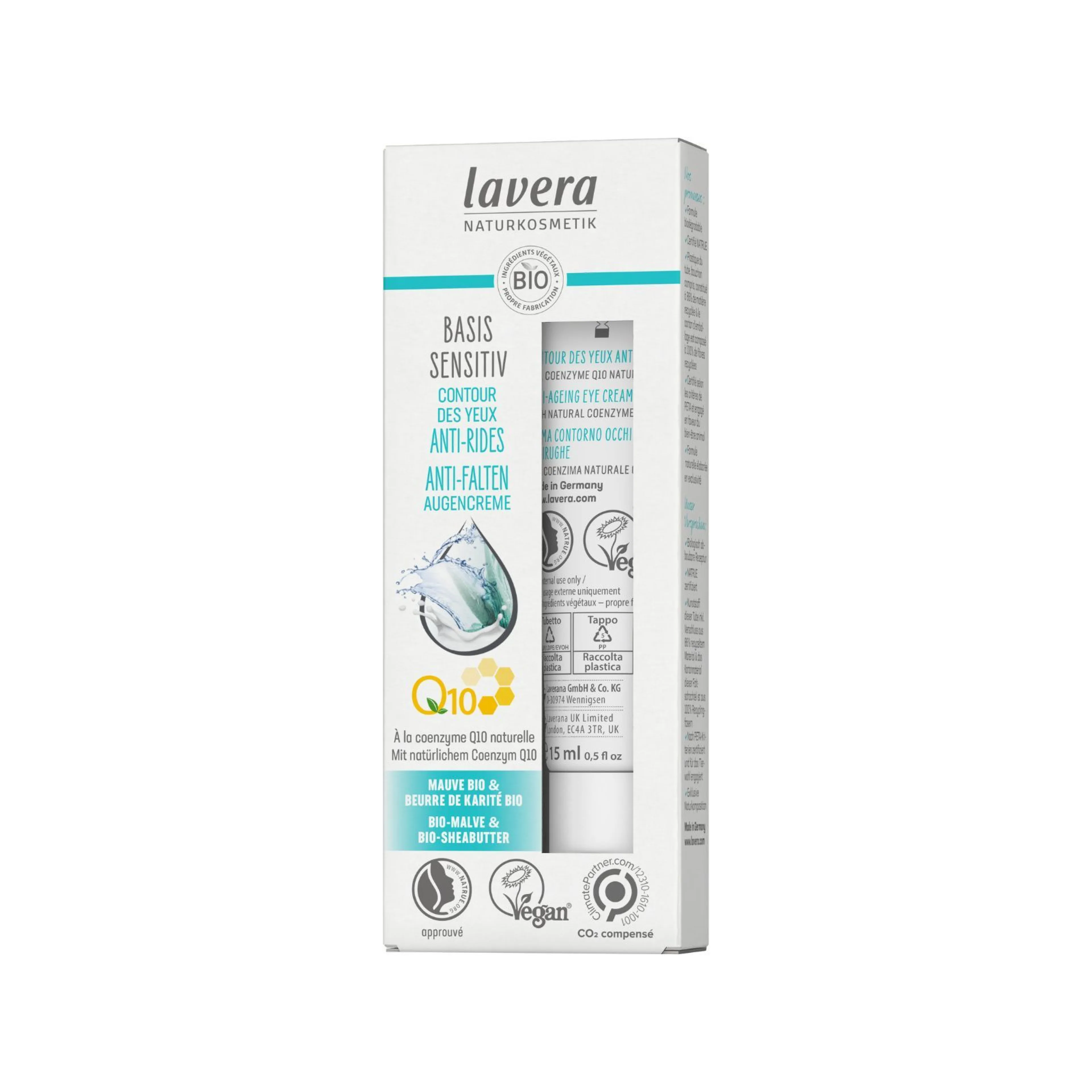 Contour des yeux Anti-Rides au Q10 Bio - Lavera