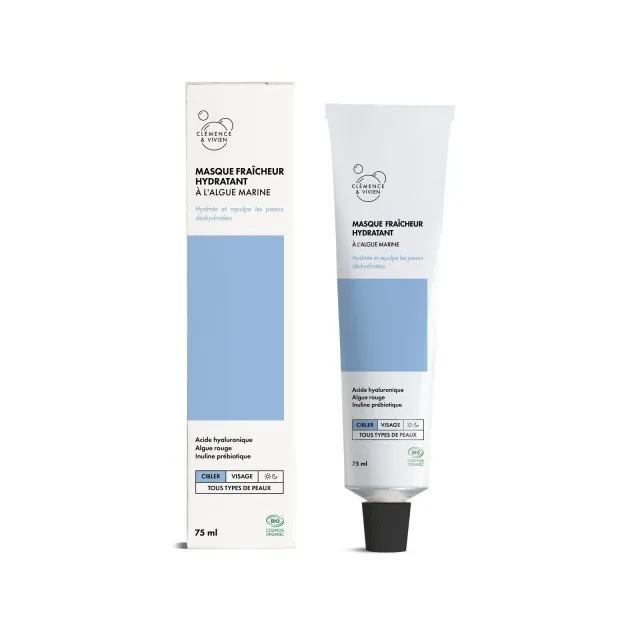 Masque fraîcheur hydratant - Clémence & Vivien