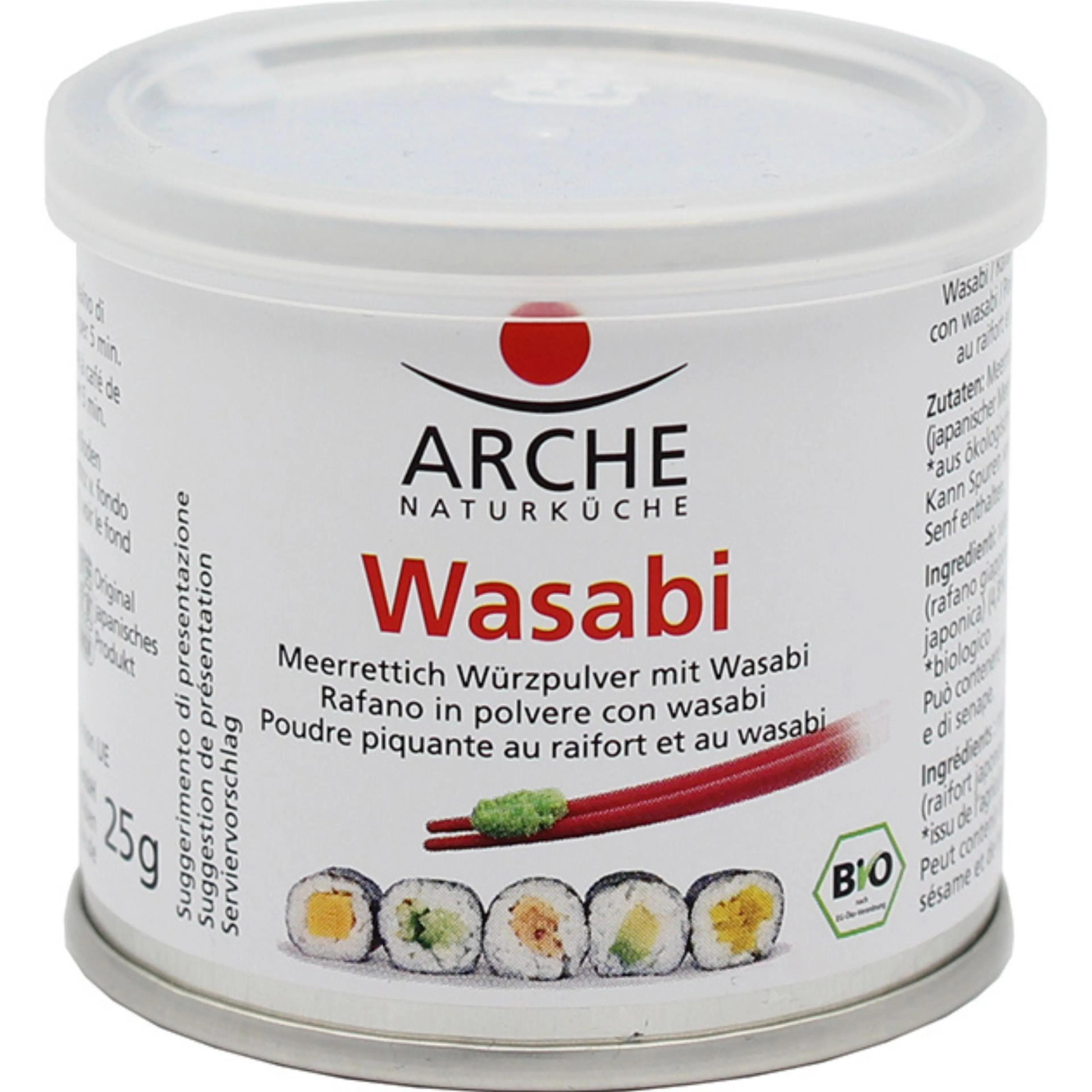 Poudre piquante de raifort au wasabi – Arche Naturküche