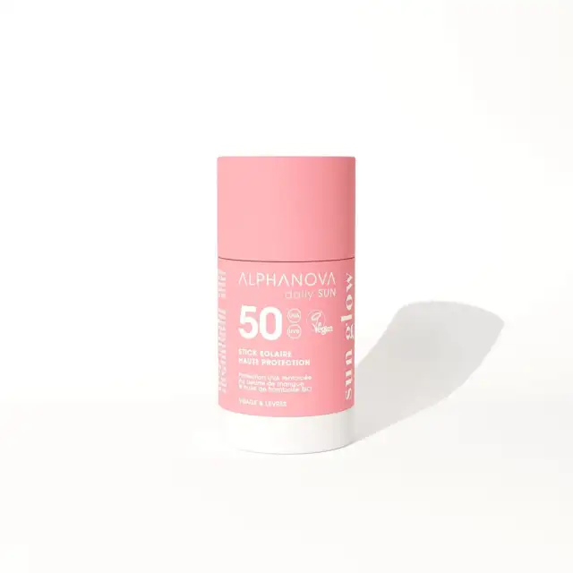 Stick solaire visage & lèvres SPF 50 - Alphanova