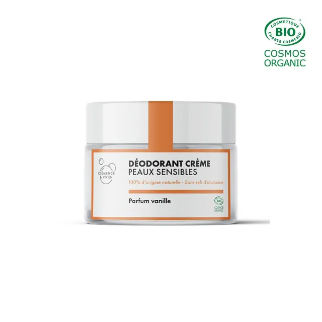 Déodorant Peau Sensible vanille - Clémence et Vivien