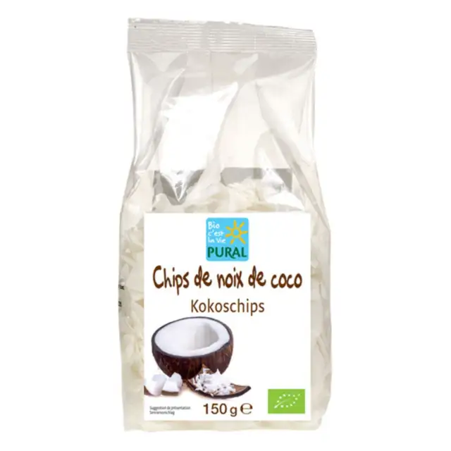 Chips de Noix de Coco Bio - Pural