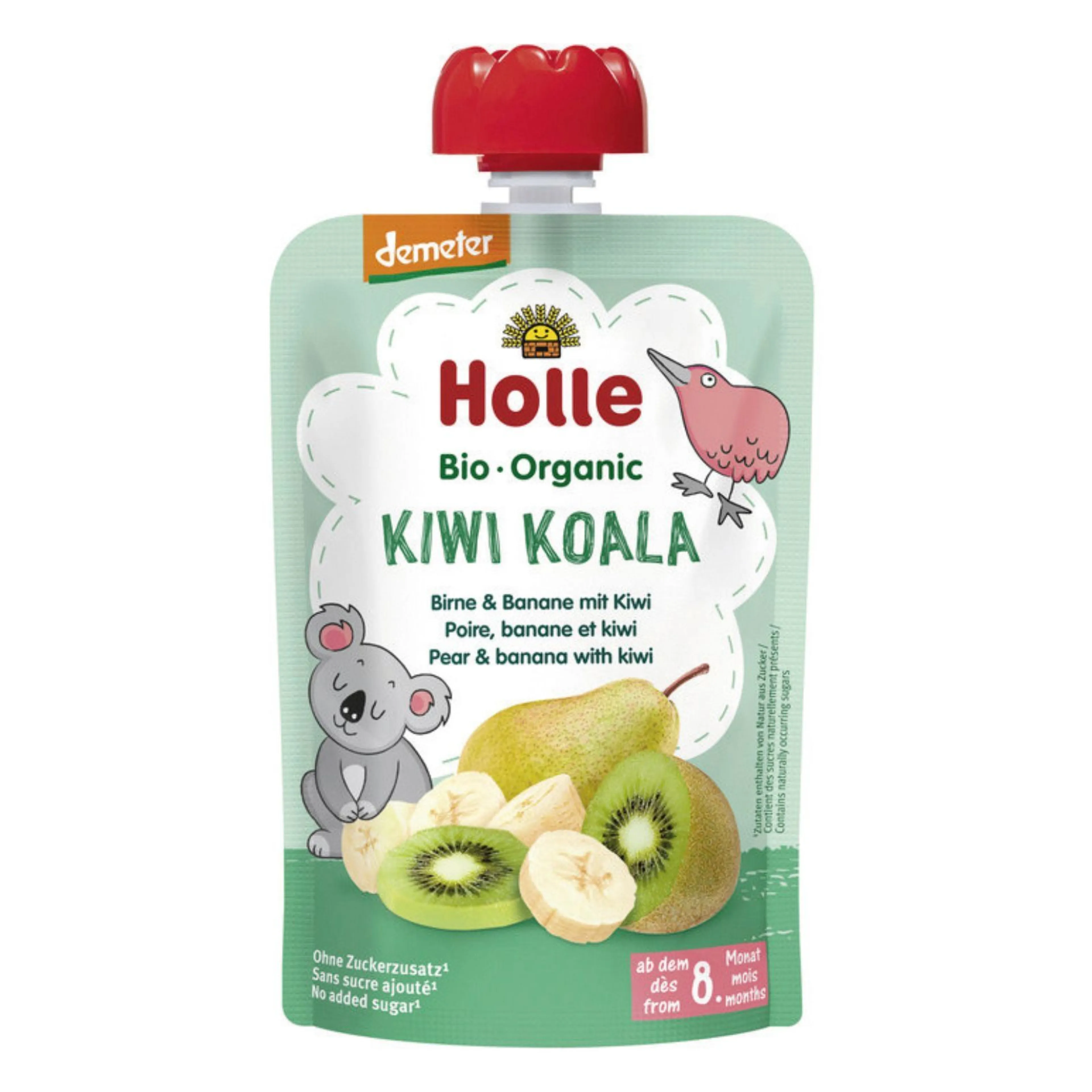 Gourde Poire, Banane & Kiwi - Kiwi Koala - Holle