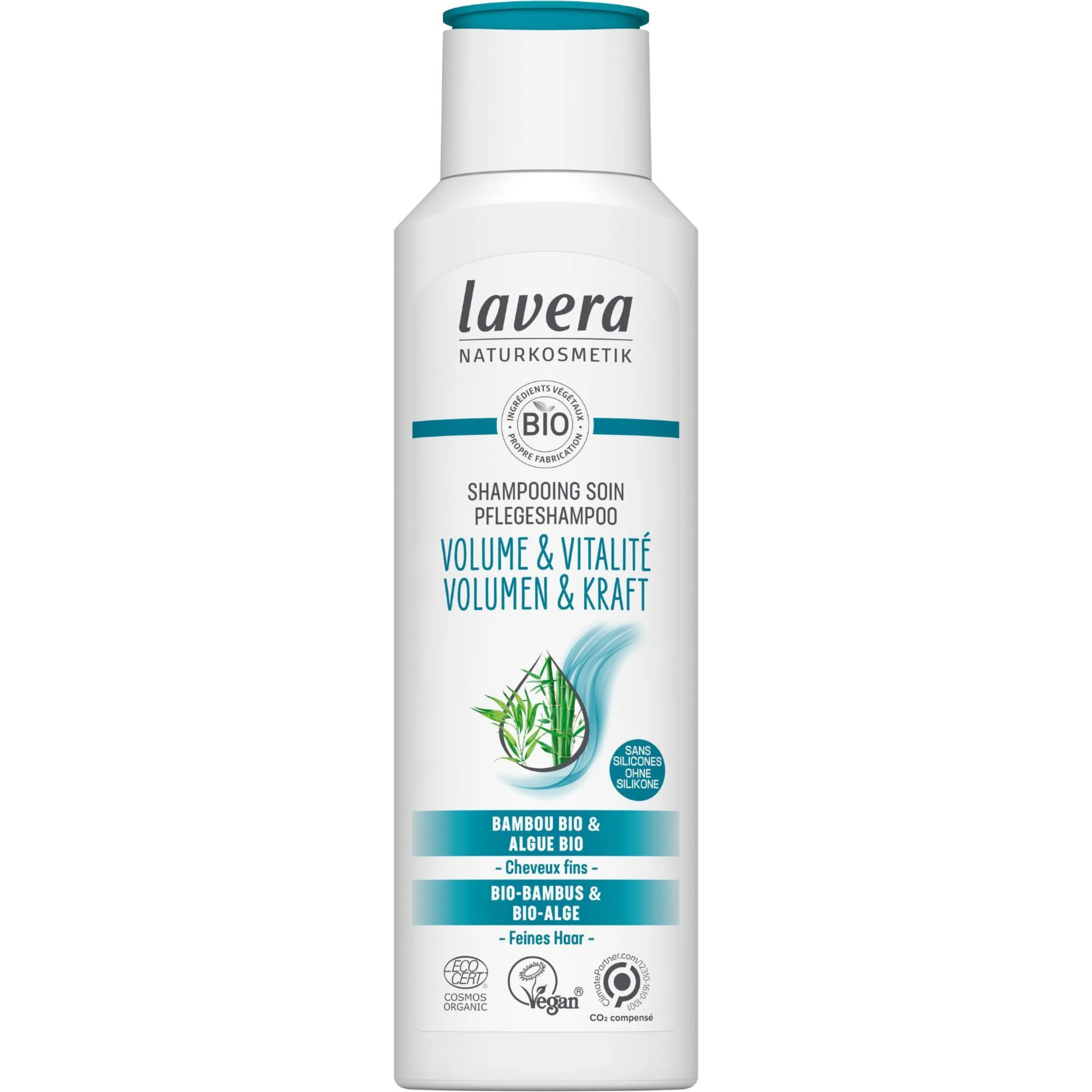 Shampooing Soin Volume & Vitalité - Lavera