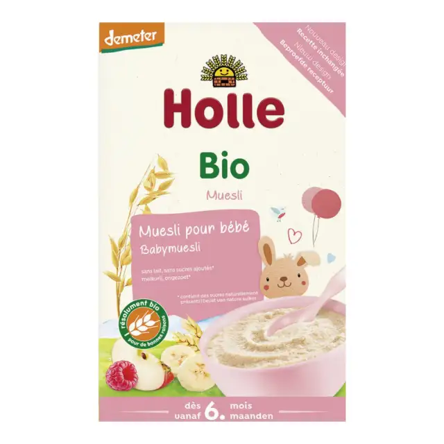 Bouillie Muesli Bio Dès 6 mois - Holle