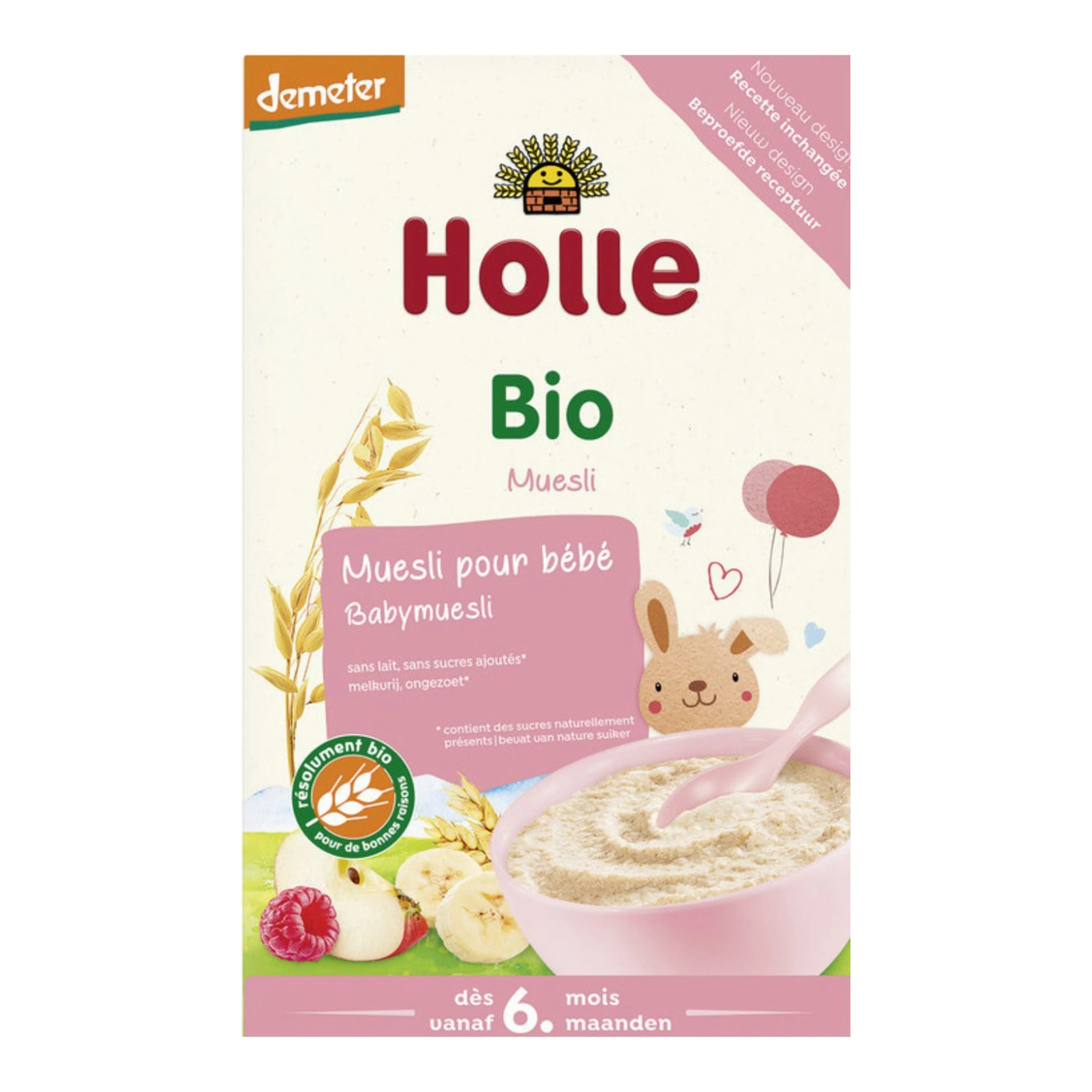 Bouillie Muesli Bio Dès 6 mois - Holle