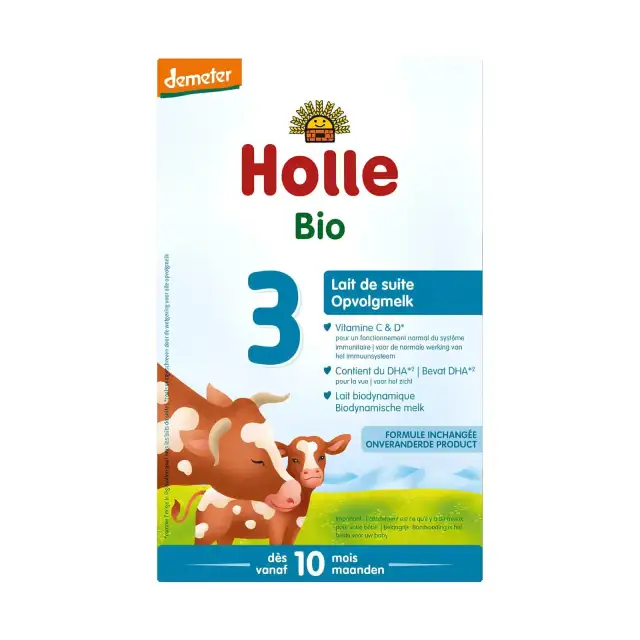 Lait de Suite 3 Bio pour Bébé dès 10 mois - Holle