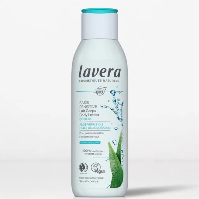Lait corps express Basis Sensitiv - Lavera