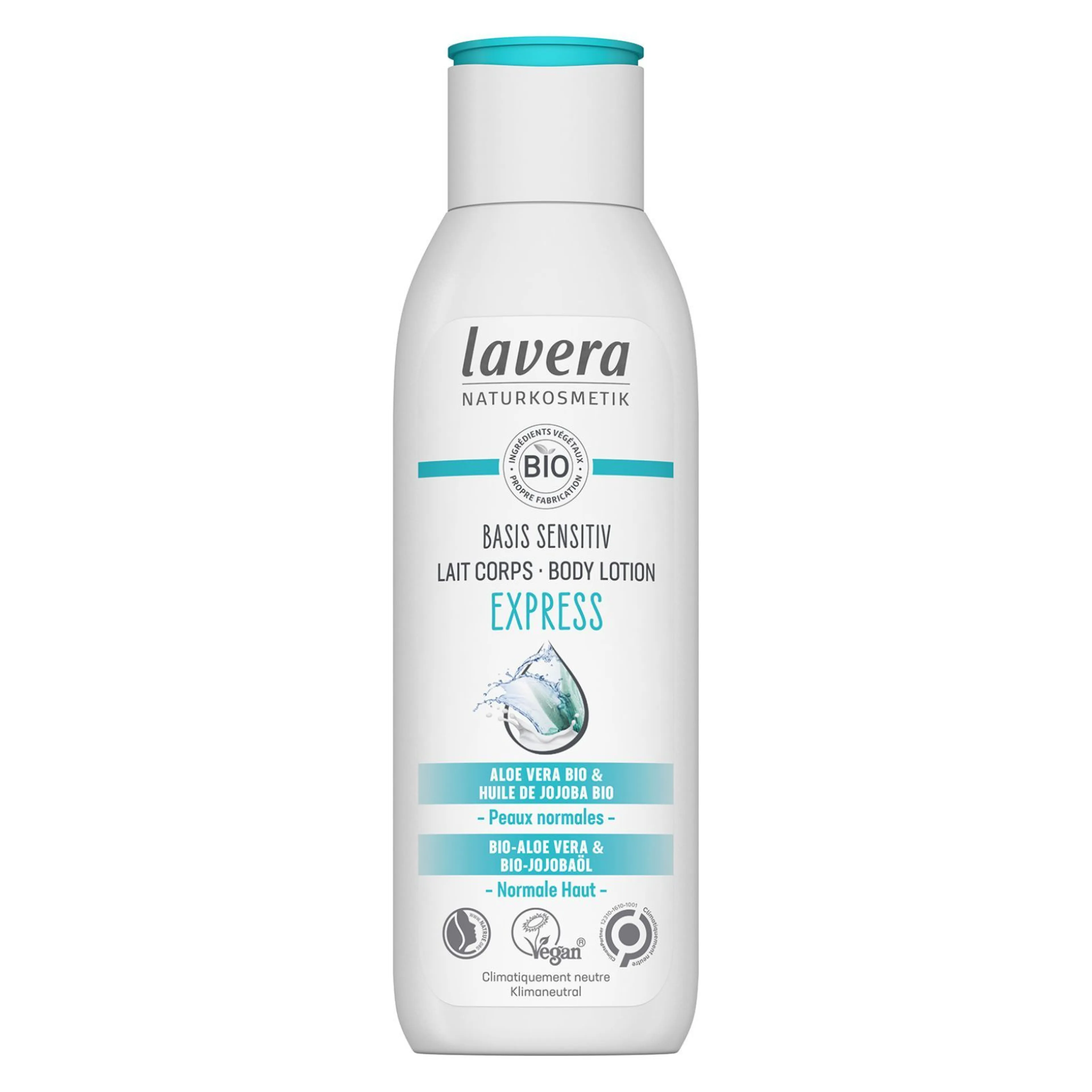 Lait pour le Corps Express à l'Aloe Vera & Huile de Jojoba Bio - Lavera