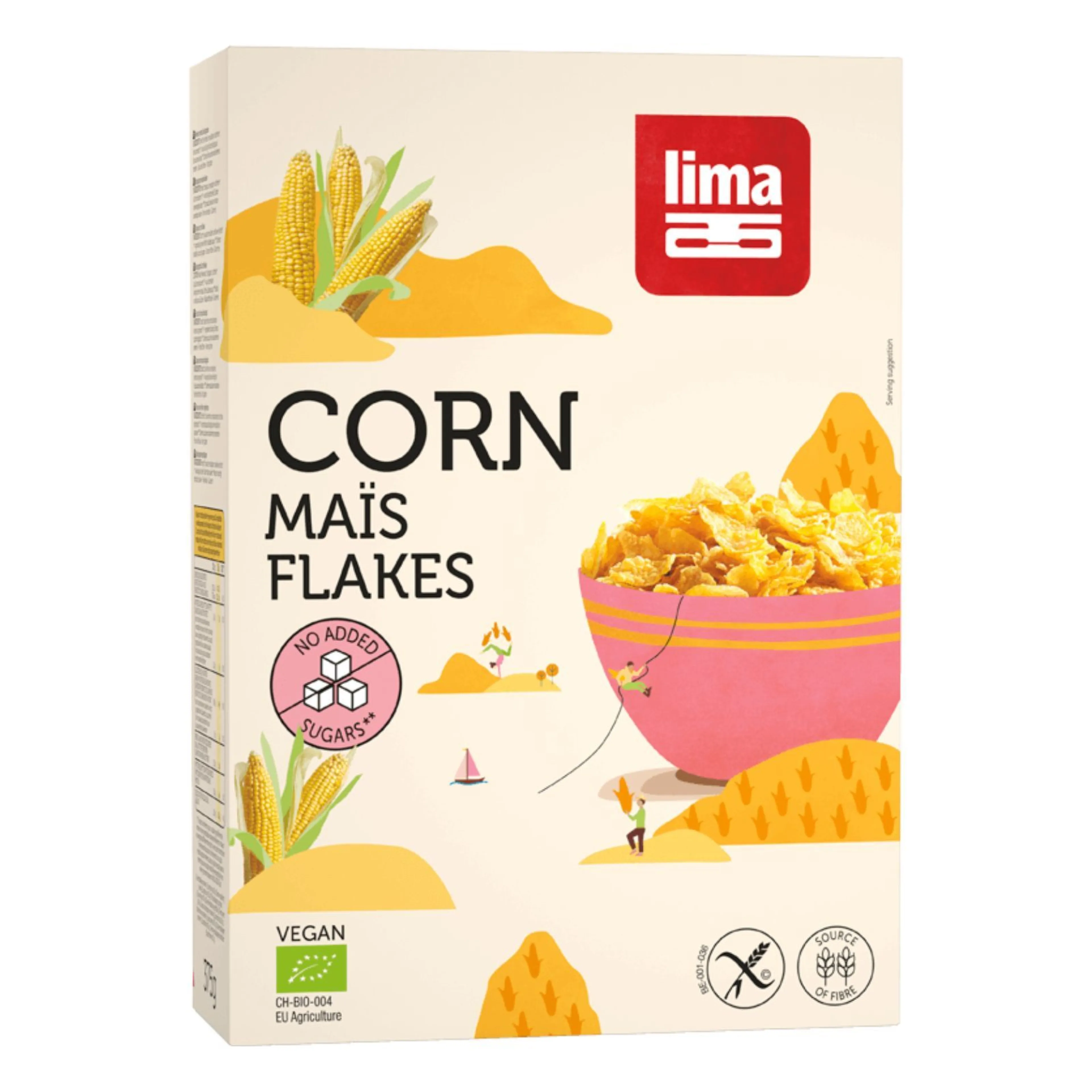 Corn Flakes Bio Vegan Sans Sucre - Lima