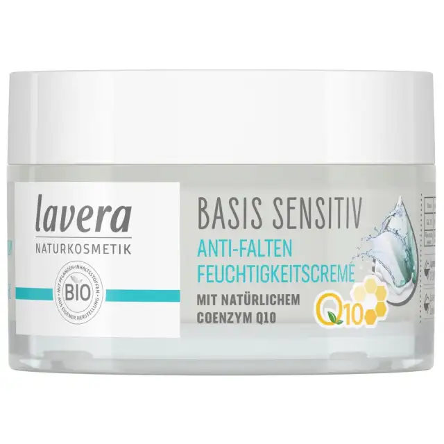 Crème de Jour Anti-Rides Q10 – Basis Sensitiv – Lavera