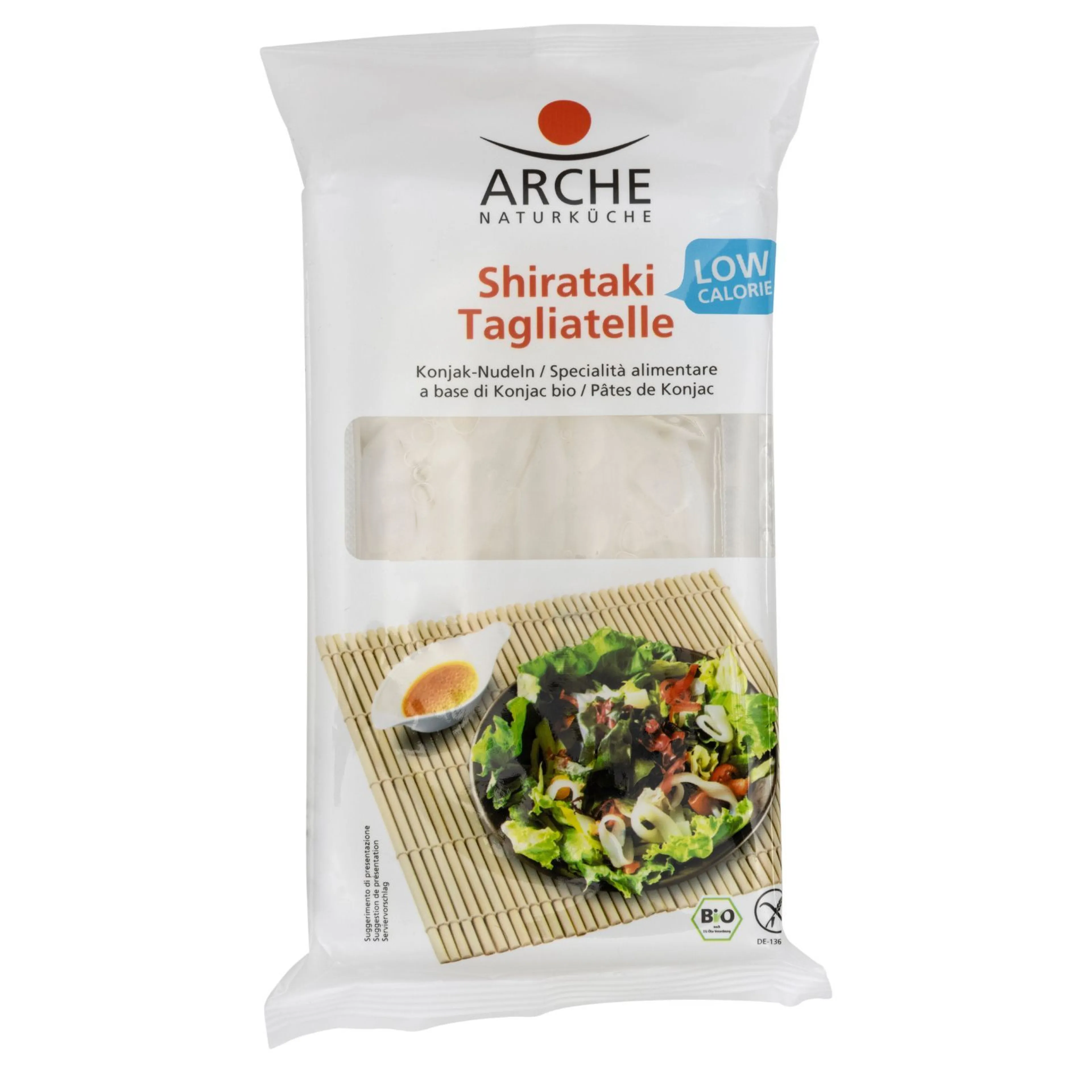 Shirataki Spaghetti de Konjac - Arche Naturküche