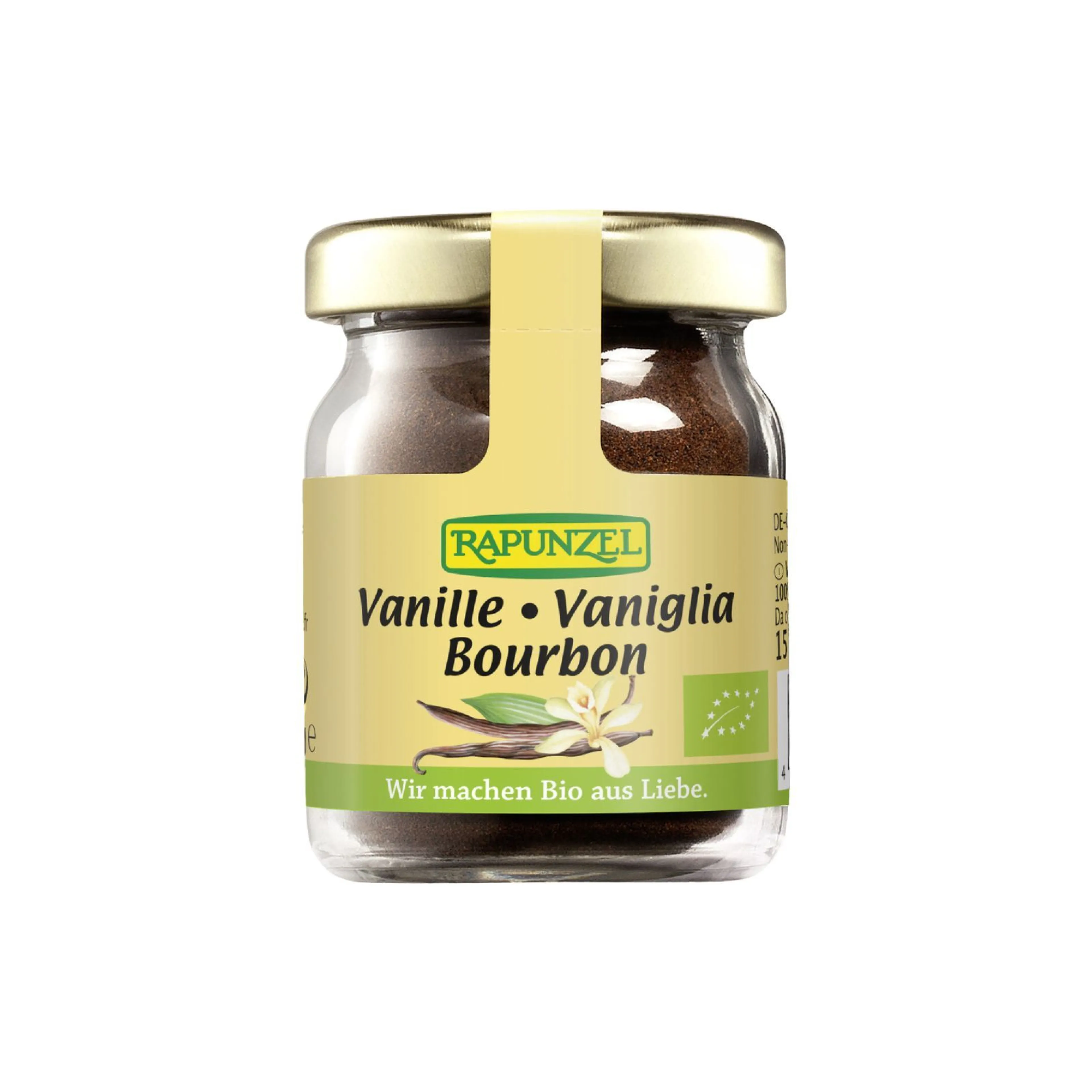 Vanille Bourbon en poudre bio - Rapunzel