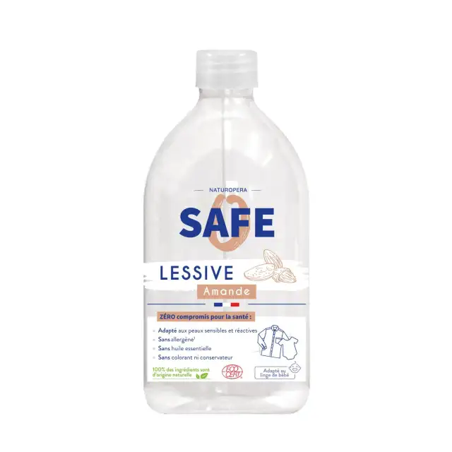 Lessive Universelle Amande 100% d'Origine Naturelle - SAFE