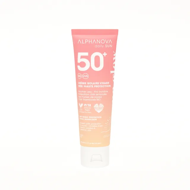 Crème Solaire Visage SPF 50+ - Alphanova