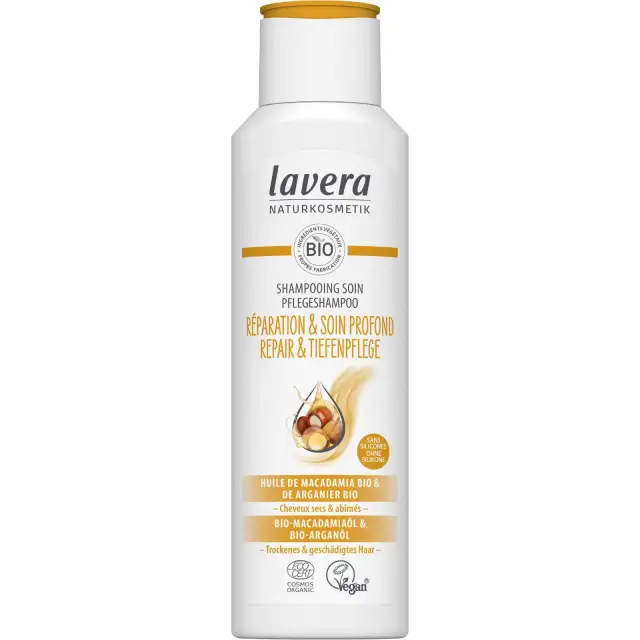 Shampooing soin réparation & soin profond – Lavera