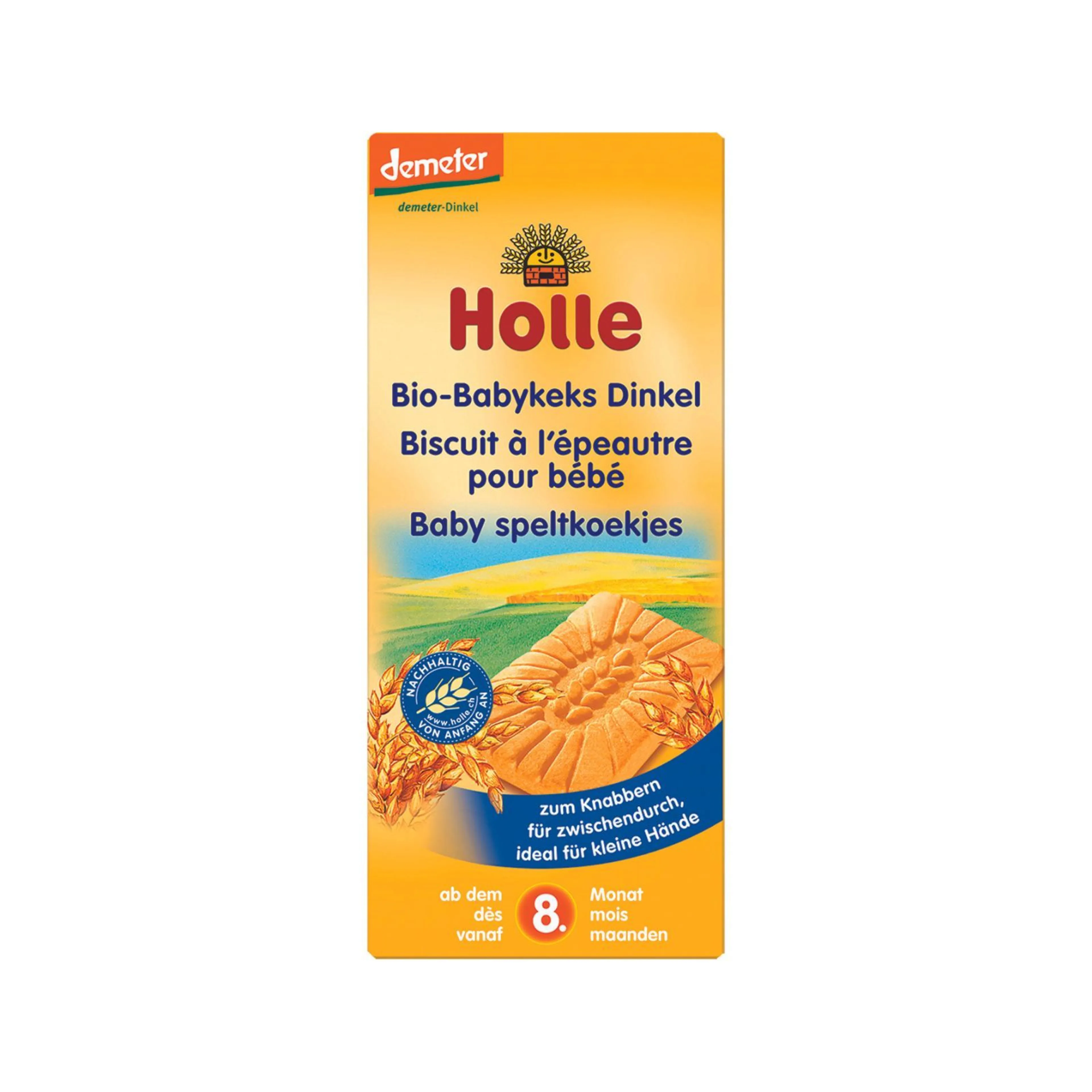 Biscuits à l'épeautre pour bébé - Holle
