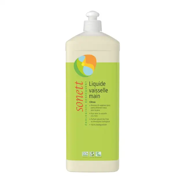 Liquide vaisselle parfum citron - Sonett