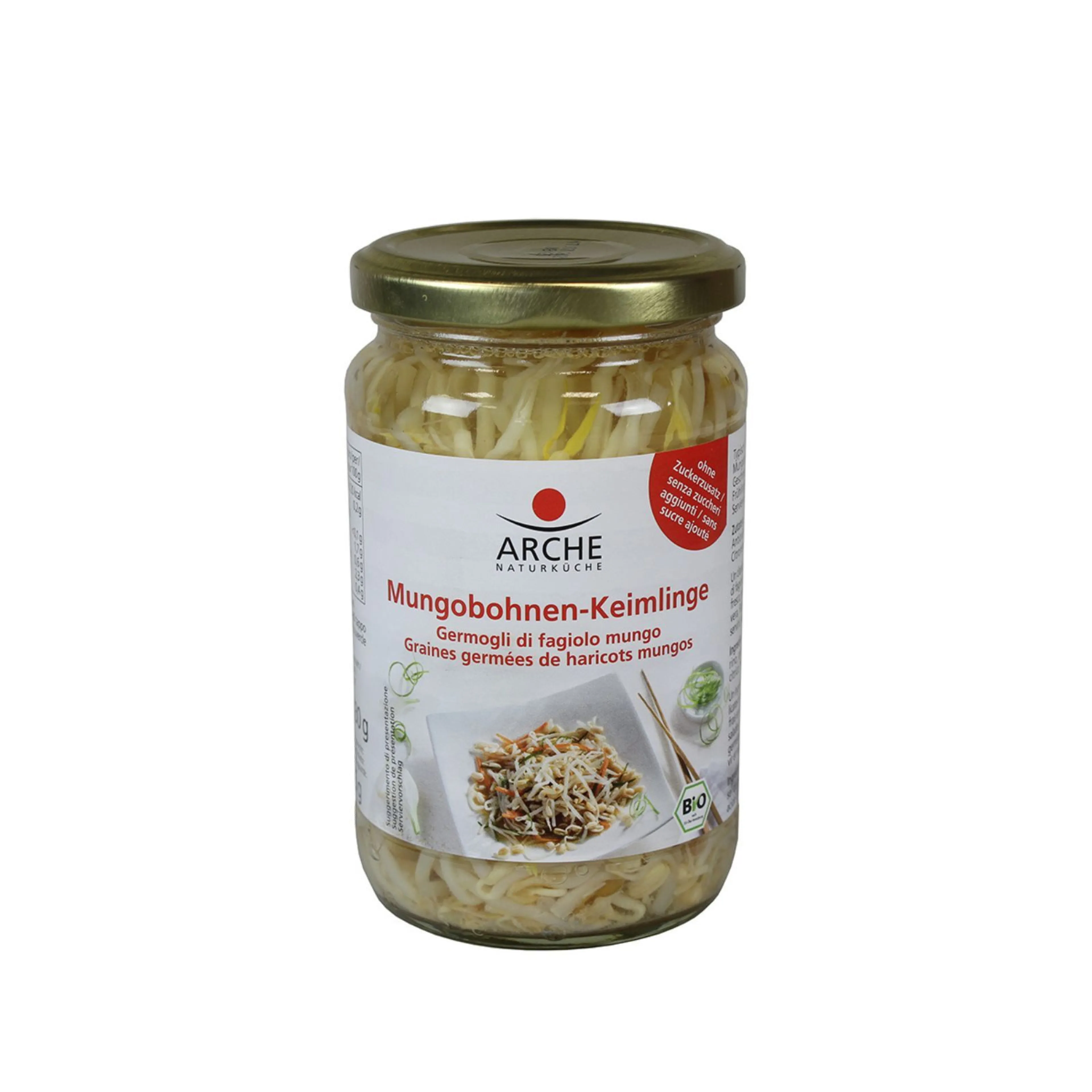 Graines germées de haricots mungo - Arche