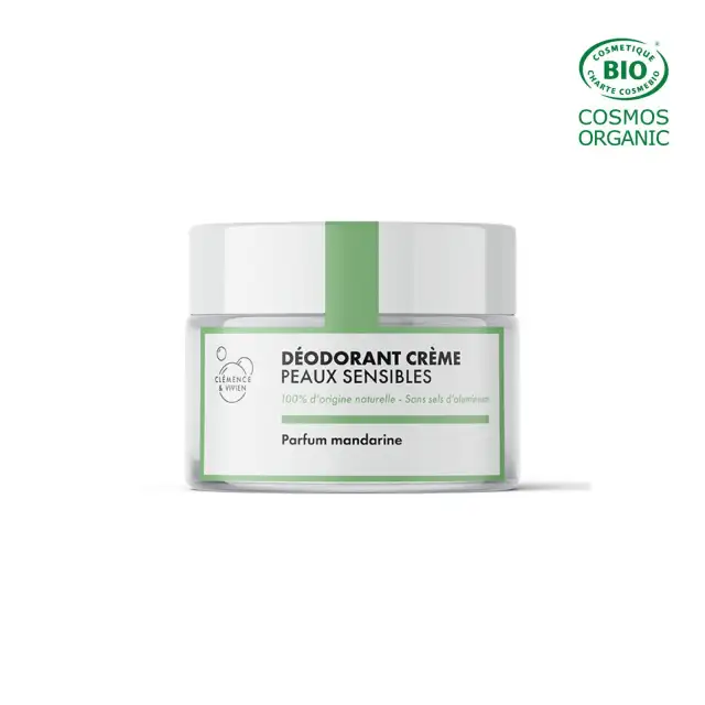Déodorant peau sensible mandarine - Clémence & Vivien