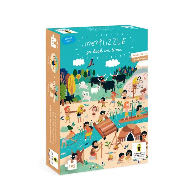 Puzzle pour enfants - Préhistoire - Pirouette Cacahouète