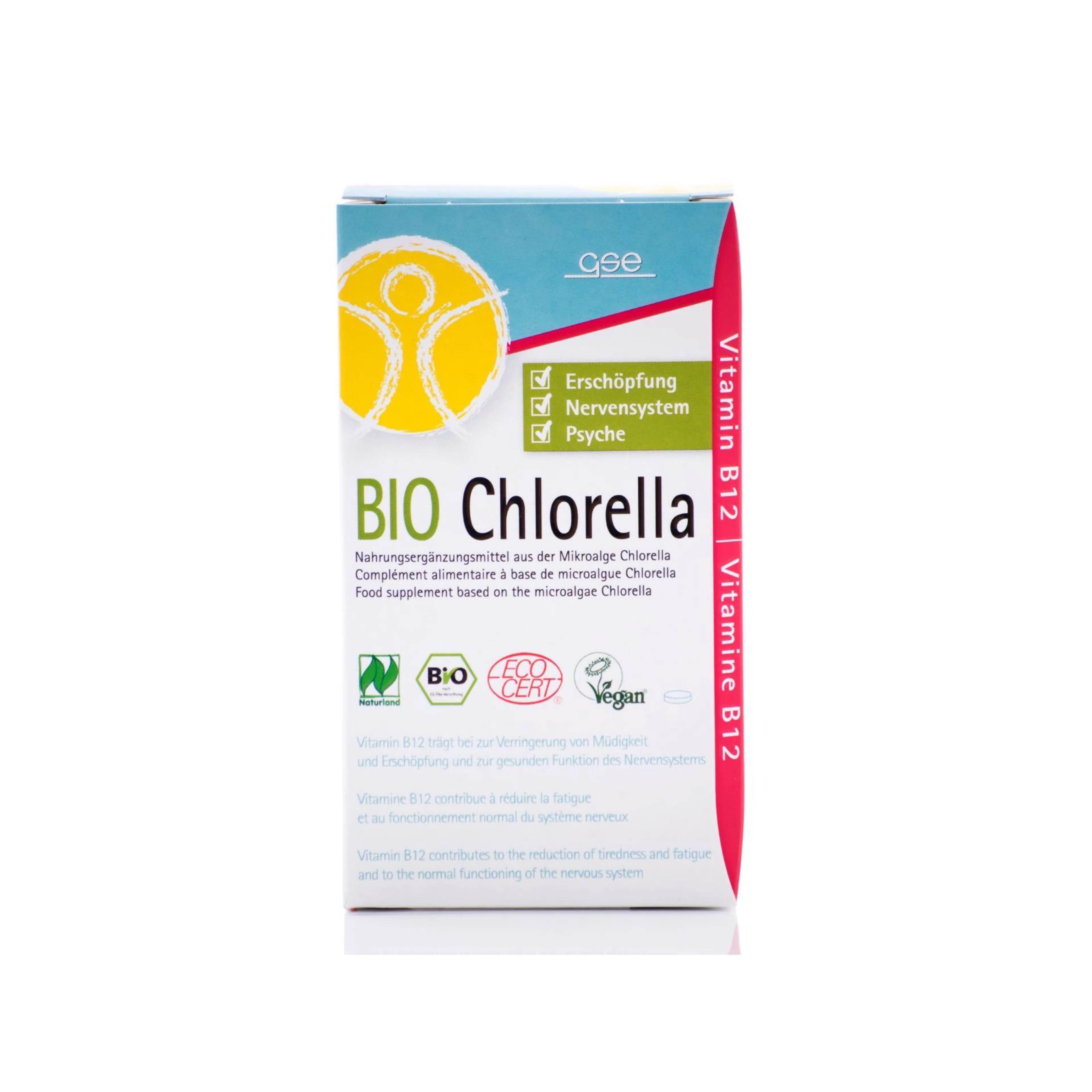 Bio-Chlorella 500mg - Compléments alimentaires à base de micro-algues - GSE