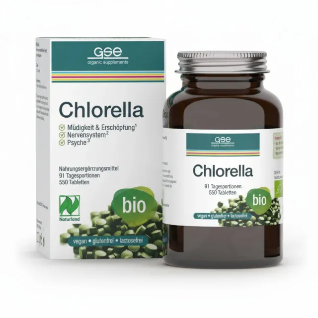 Chlorella bio 500 mg détoxination - Gse