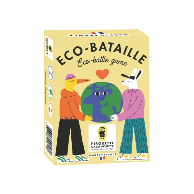 Jeu de cartes Éco-bataille - Pirouette Cacahouète