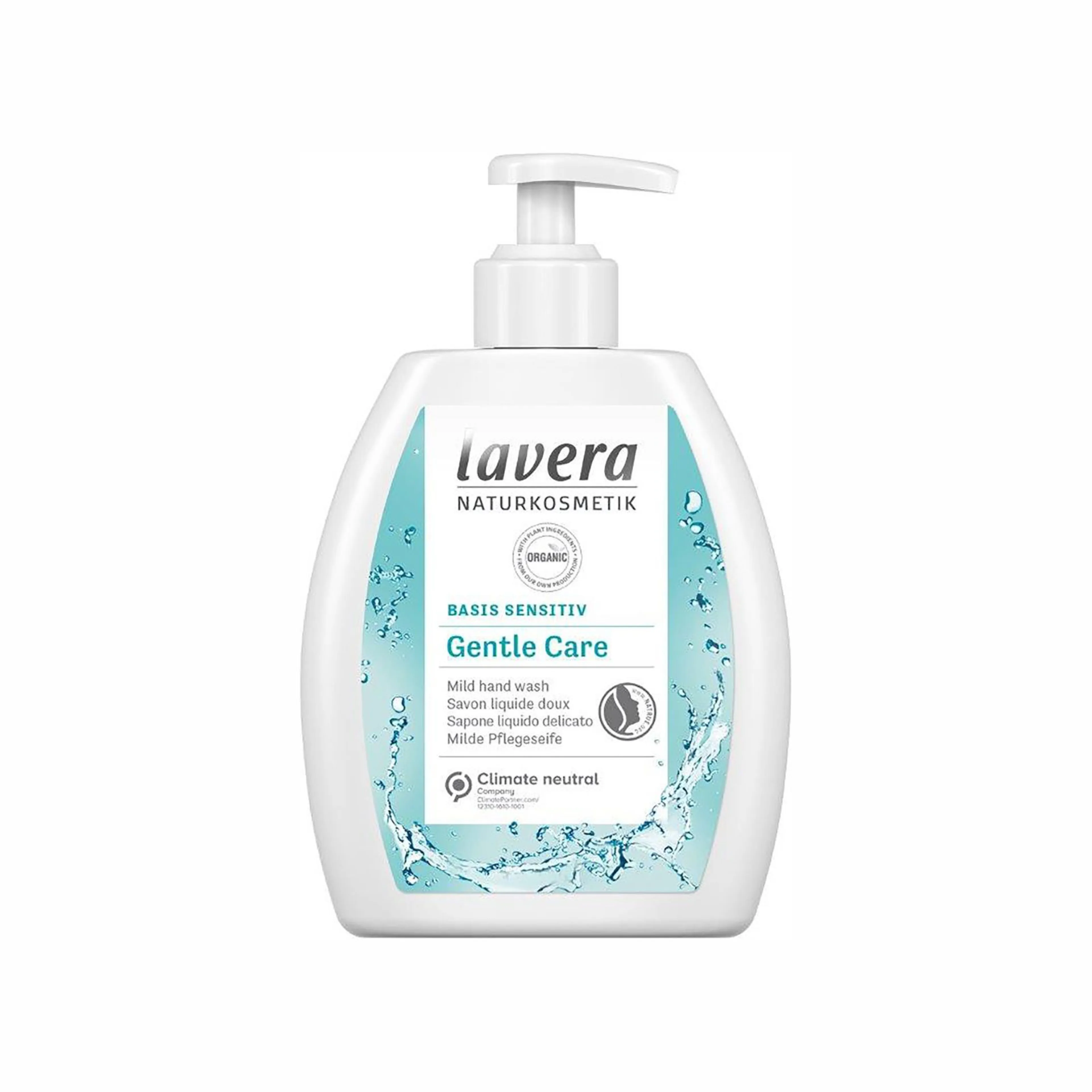 Savon liquide doux Gentle Care - Lavera